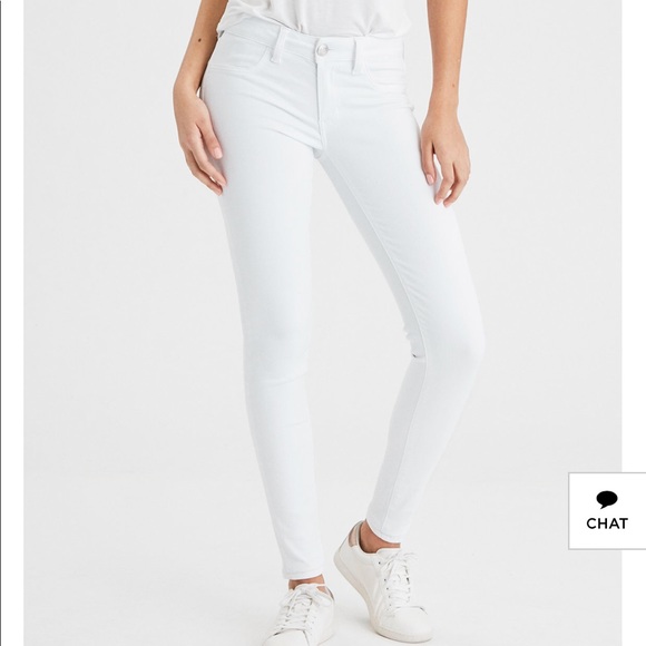 next white jeans